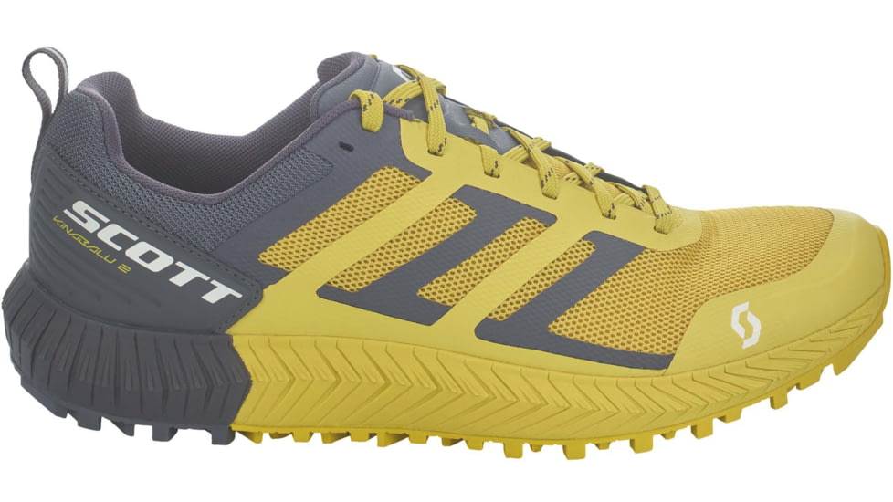 SCOTT KinabAlu 2 Shoes - Mens, Lemongrass Yellow/Dark Grey, 8, 2800556452006-8