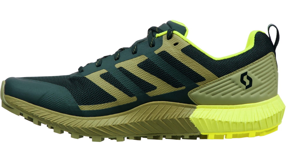 SCOTT KinabAlu 2 Shoes - Mens, Mud Green/Yellow, 9, 2800557198008-9
