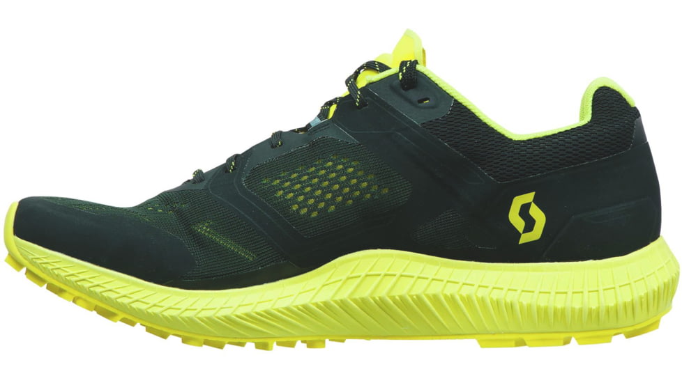 SCOTT KinabAlu Ultra RC Shoes - Mens, Black/Yellow, 8.5, 2797611040007-8.5