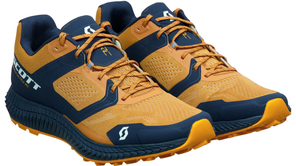 SCOTT KinabAlu Ultra RC Shoes - Mens, Copper Orange/Midnight Blue, 10.5, 2797617155011-10.5