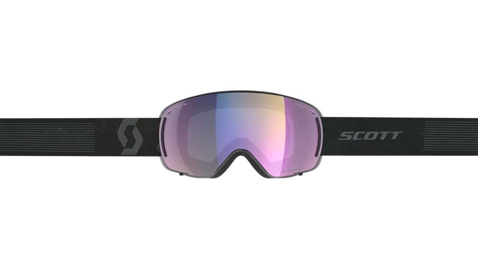 SCOTT LCG Compact Goggle, Mineral Black/Enhancer Teal Chrome, 2778327413315
