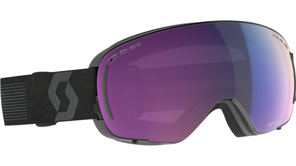 SCOTT LCG Compact Goggle, Mineral Black/Enhancer Teal Chrome, 2778327413315