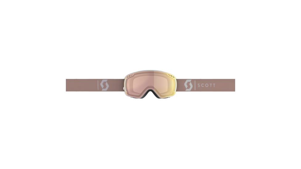 SCOTT LCG Compact Goggle, Pale Pink/Enhancer Rose Chrome, 2778327046348