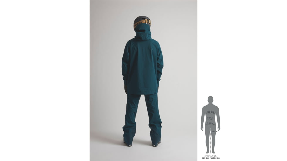 SCOTT Line Chaser Anorak 3L Jacket - Mens, Northern Blue, Large, 2837497060008