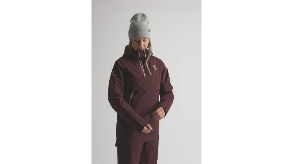 SCOTT Line Chaser Anorak 3L Jacket - Womens, Cosmic Red, Extra Large, 2837627063010