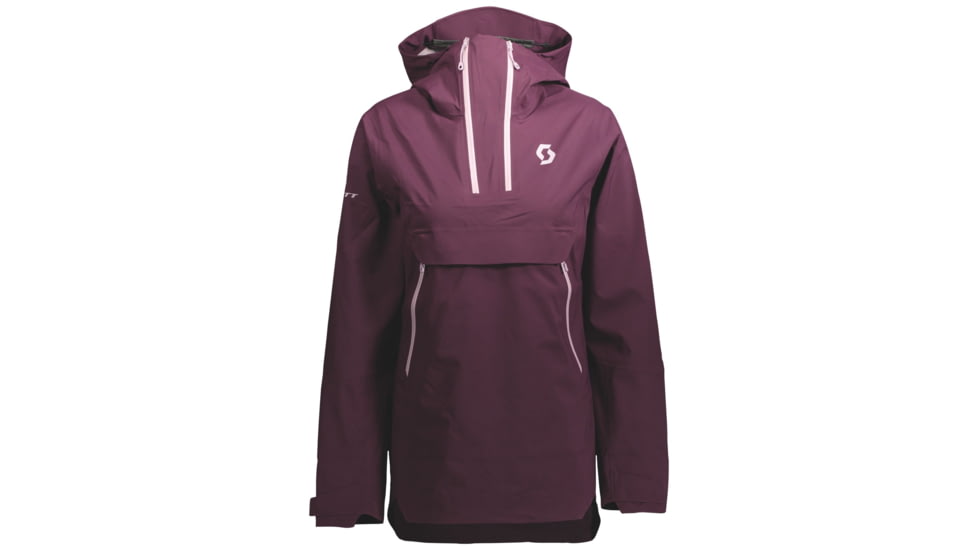 SCOTT Line Chaser Anorak 3L Jacket - Womens, Cosmic Red, Extra Large, 2837627063010