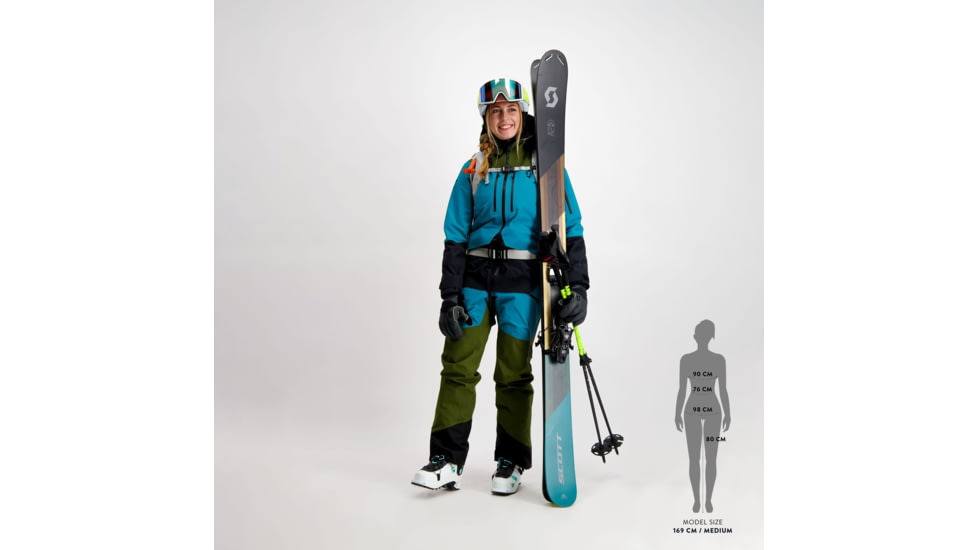 SCOTT Line Chaser GTX 3L Jacket - Womens, Fir Green/Winter Green, Extra Small, 2918587392006