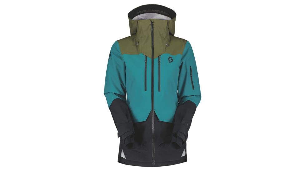 SCOTT Line Chaser GTX 3L Jacket - Womens, Fir Green/Winter Green, Extra Small, 2918587392006