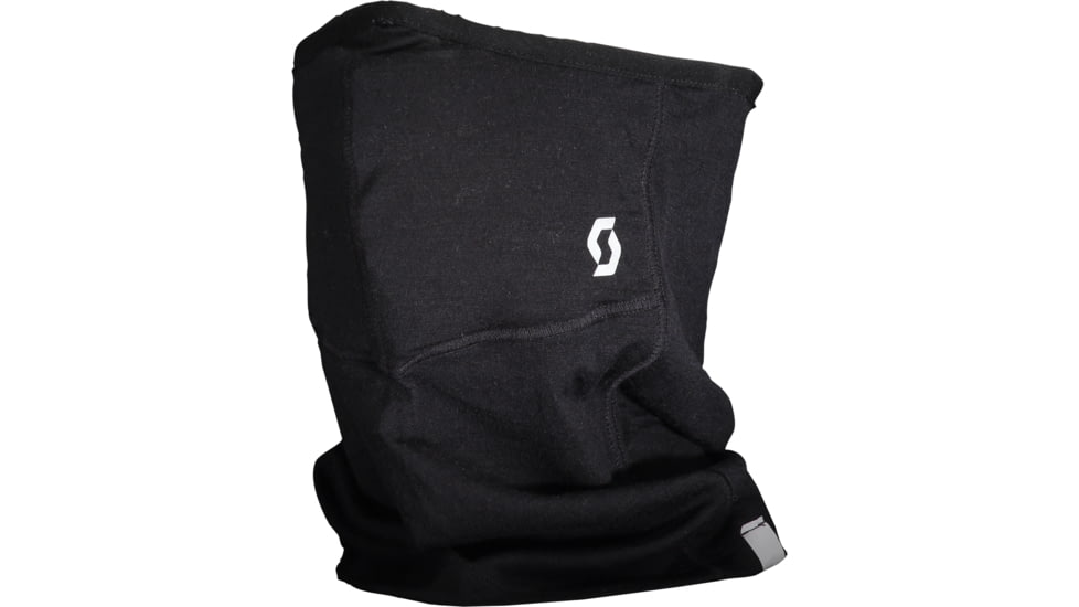 SCOTT Neckgaiter Merino w/Filter PAK-3, Black, One Size, 2873920001222