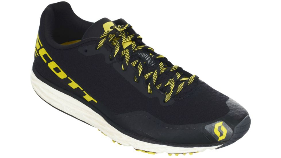 SCOTT Palani RC Road Running Shoe - Women's-Black/Yellow-Medium-6