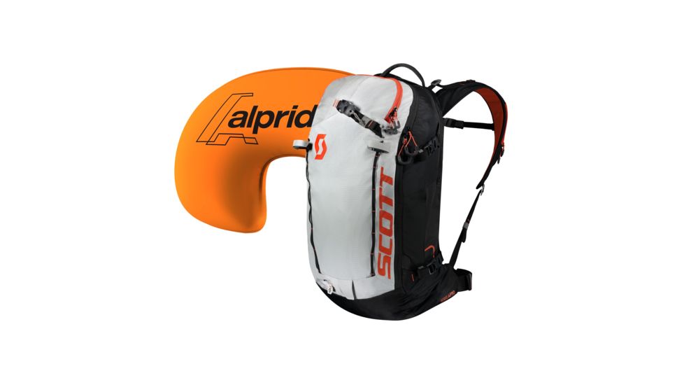 SCOTT Patrol E1 Pack 30L Kit, Black/Tangerine Orange, 2674494656815