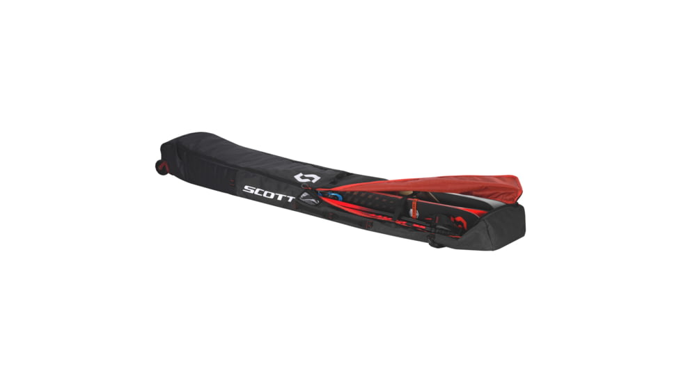 SCOTT Premium Bag EVO Ski Wheel, Black/Dark Grey, 2782421659223
