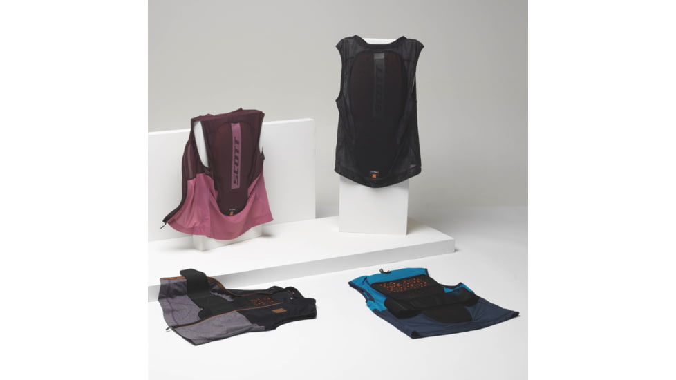 SCOTT Protector AirFlex Light Vest - Womens, Black, Extra Large, 2719170001009