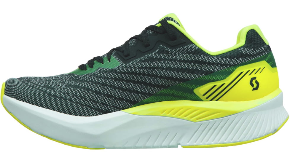 SCOTT Pursuit Shoes - Mens, Black/Yellow, 9, 2878301040425-9