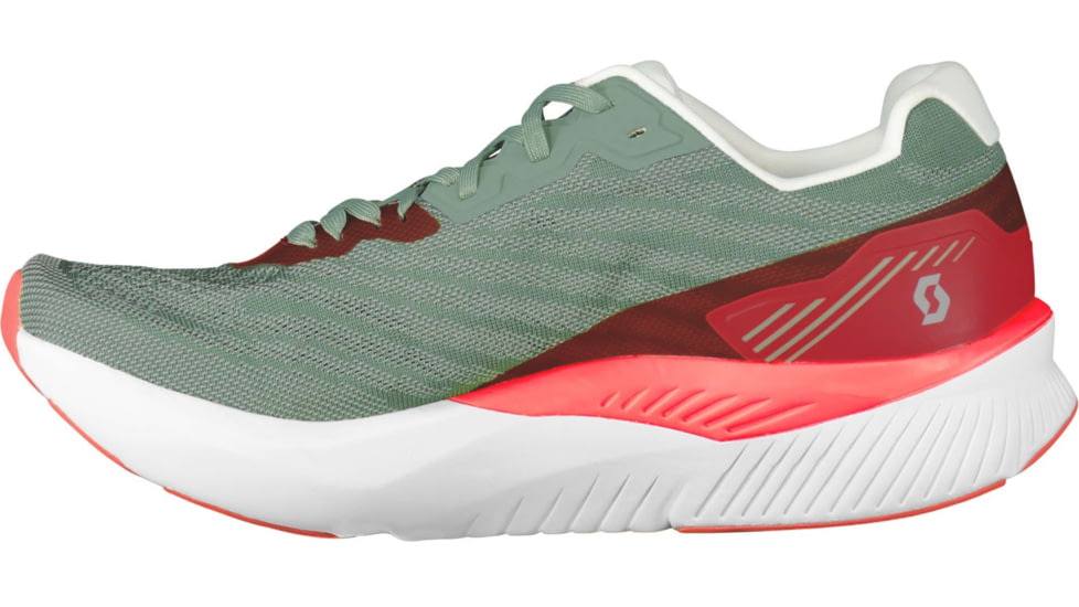 SCOTT Pursuit Shoes - Womens, Frost Green/Coral Pink, 8, 2878317193390-8