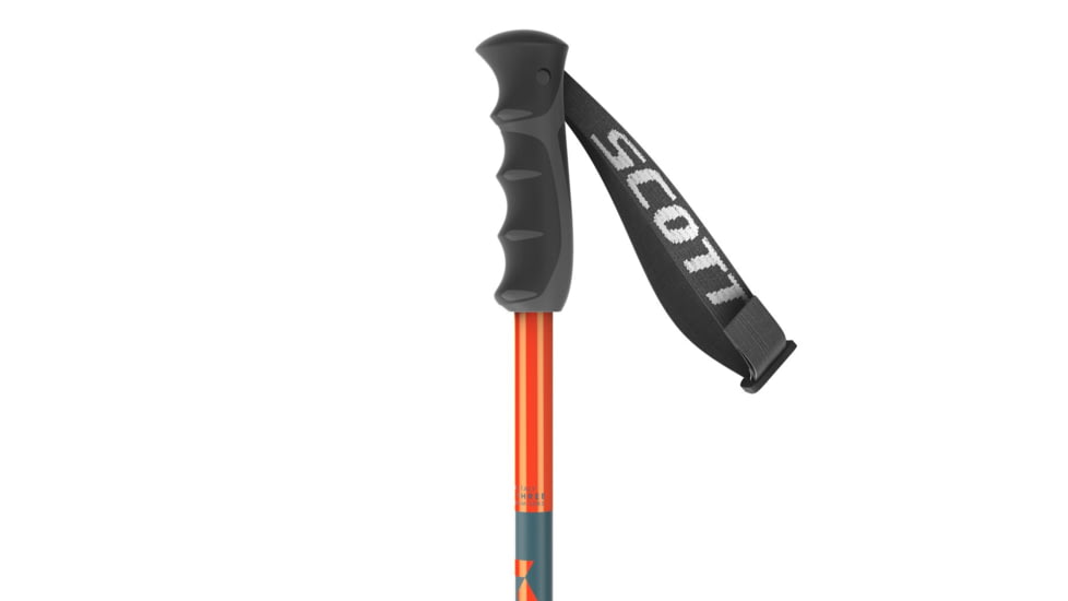 SCOTT Scrapper SRS Poles, Fluo Orange, 52in, 2918795265130