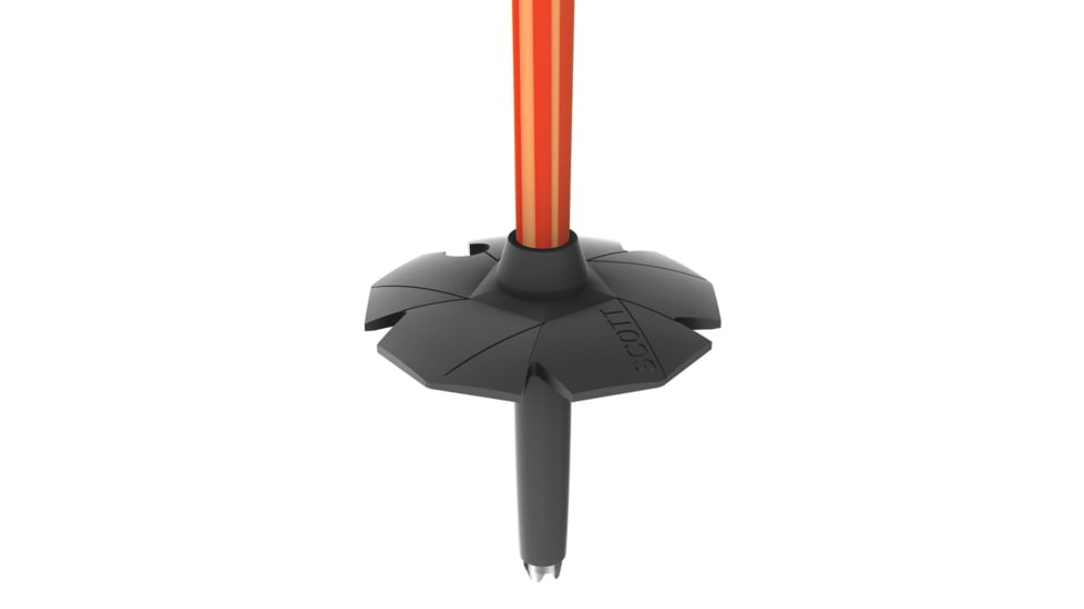SCOTT Scrapper SRS Poles, Fluo Orange, 52in, 2918795265130