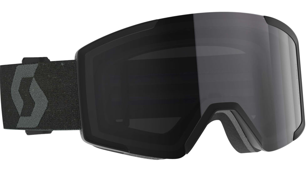 SCOTT Shield Goggle, Mineral Black/Solar Black Chrome, 2778377413299