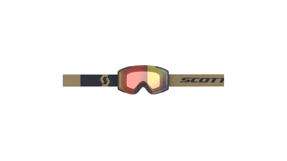 SCOTT Shield Goggle, Team Beige/Aspen Blue/Illuminator Red Chrome, 2778377066310