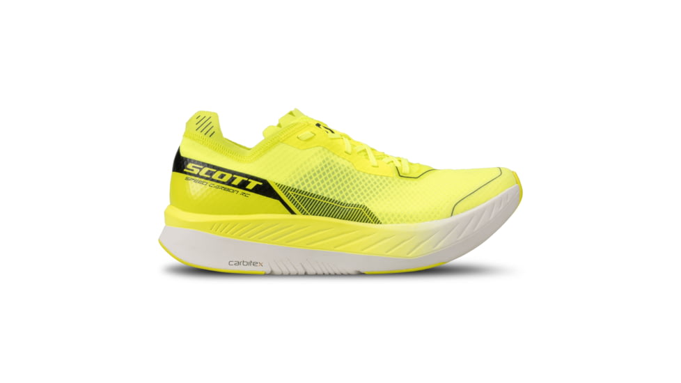 SCOTT Speed Carbon RC Shoes - Mens, Yellow/White, 12.0 US, 2970951182460