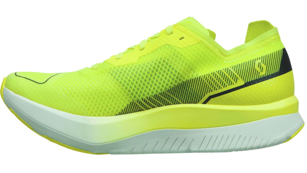 SCOTT Speed Carbon RC Shoes - Mens, Yellow/White, 8.5, 2878281182420-8.5