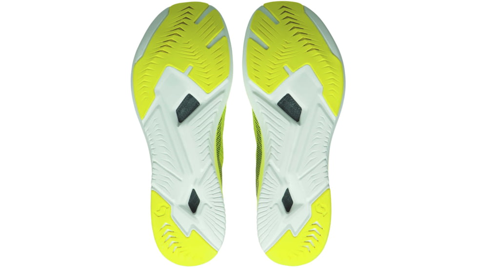 SCOTT Speed Carbon RC Shoes - Mens, Yellow/White, 8.5, 2878281182420-8.5