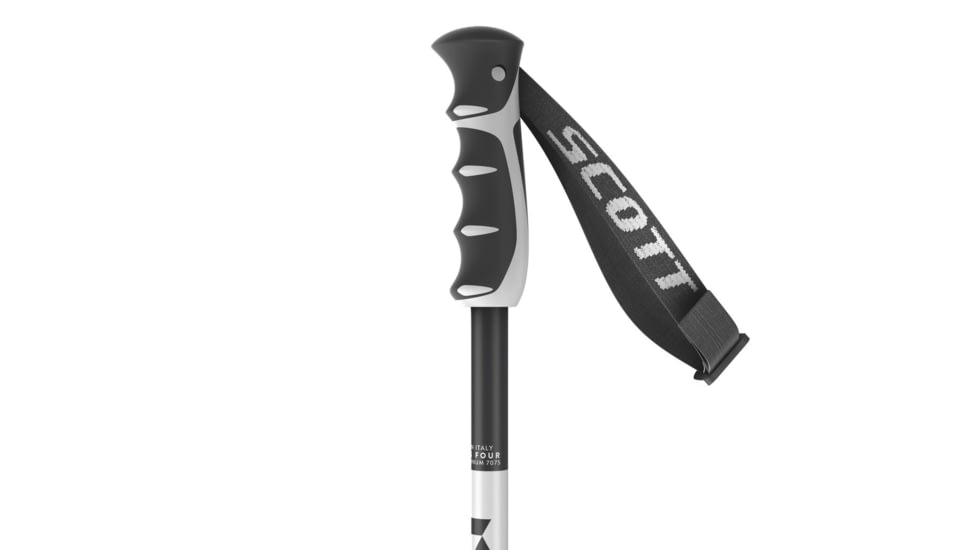SCOTT Sun Valley Poles, Black, 52in, 2918830001130