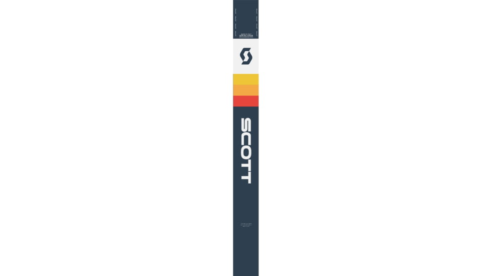 SCOTT Sun Valley Poles, Retro Blue/Red, 54in, 2918836667135