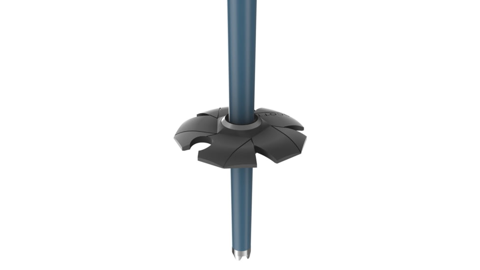 SCOTT Sun Valley Poles, Retro Blue/Red, 54in, 2918836667135