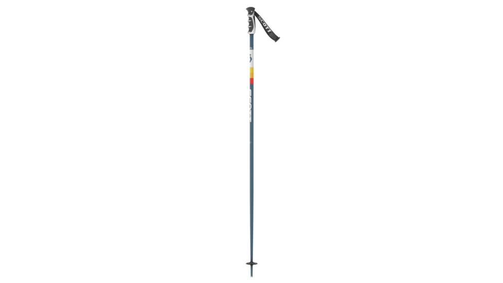 SCOTT Sun Valley Poles, Retro Blue/Red, 54in, 2918836667135