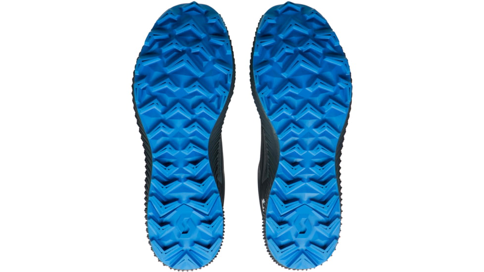 SCOTT Supertrac 3 Shoes - Mens, Black/Storm Blue, 9.5, 2878207013430-9.5