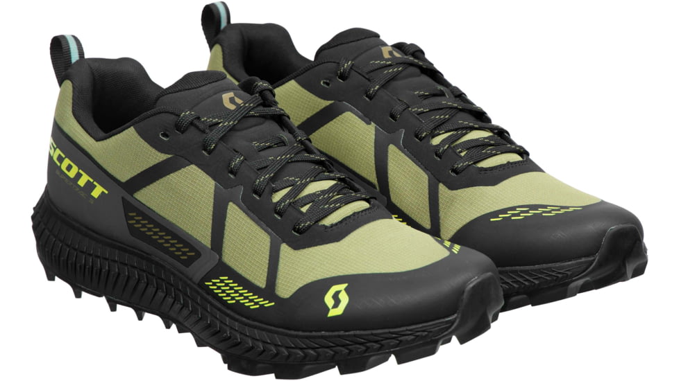 SCOTT Supertrac 3 Shoes - Mens, Mud Green/Black, 9.5, 2878207158430-9.5