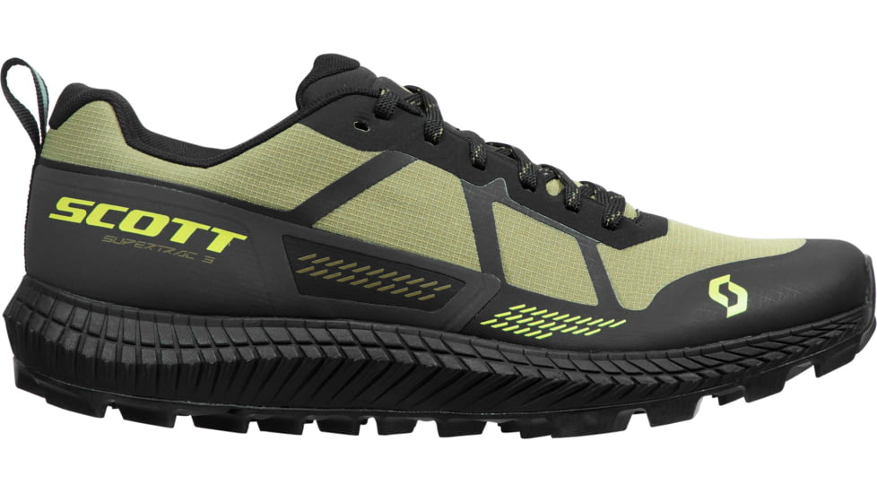 SCOTT Supertrac 3 Shoes - Mens, Mud Green/Black, 9.5, 2878207158430-9.5