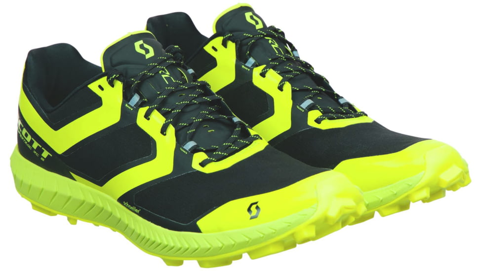 SCOTT Supertrac RC 2 Shoes - Mens, Black/Yellow, 9, 2797621040008-9