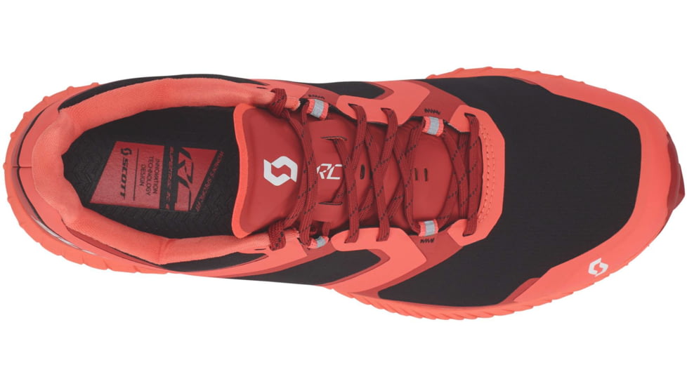 SCOTT Supertrac RC 2 Shoes - Womens, Black/Brick Red, 10, 2797646878014-10
