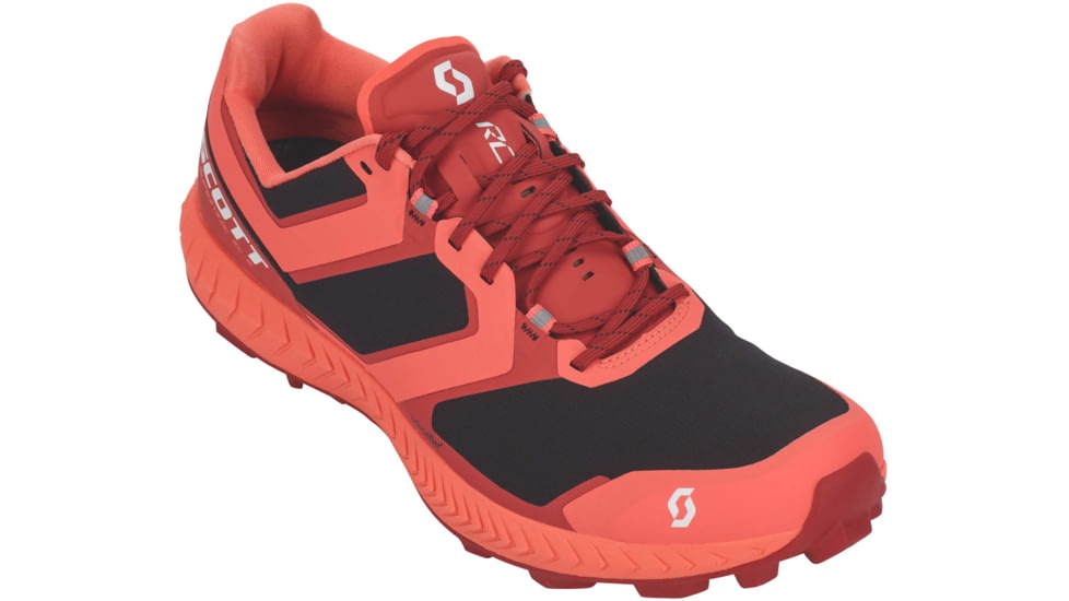 SCOTT Supertrac RC 2 Shoes - Womens, Black/Brick Red, 10, 2797646878014-10