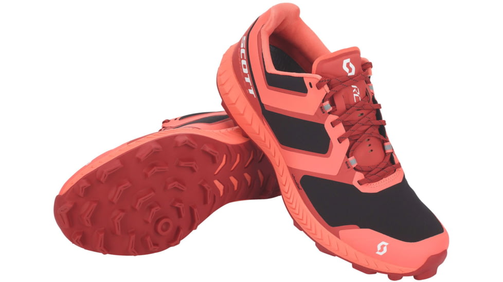 SCOTT Supertrac RC 2 Shoes - Womens, Black/Brick Red, 10, 2797646878014-10