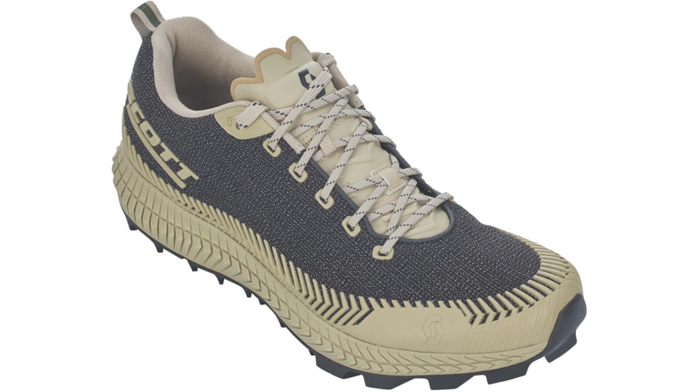 SCOTT Supertrac Ultra RC Shoes - Mens, Black/Dust Beige, 9.5, 2676826826009-9.5