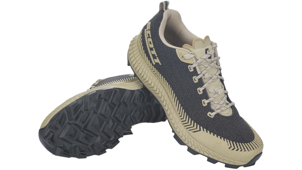 SCOTT Supertrac Ultra RC Shoes - Mens, Black/Dust Beige, 9.5, 2676826826009-9.5