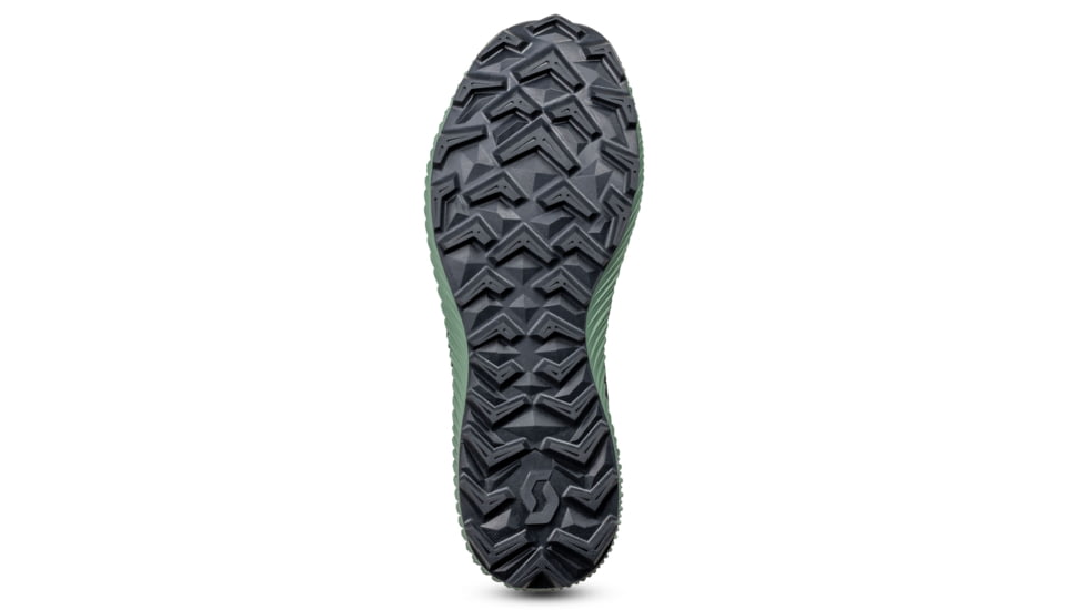 SCOTT Supertrac Ultra RC Shoes - Mens, Black/Frost Green, 9.5, 2676827133009-9.5