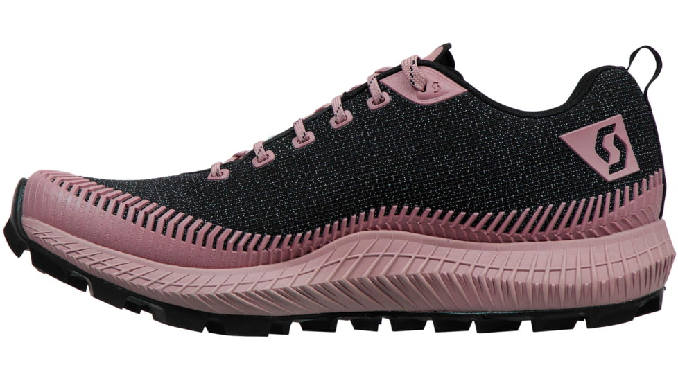 SCOTT Supertrac Ultra RC Shoes - Womens, Black/Crystal Pink, 7.5, 2676817167009-7.5
