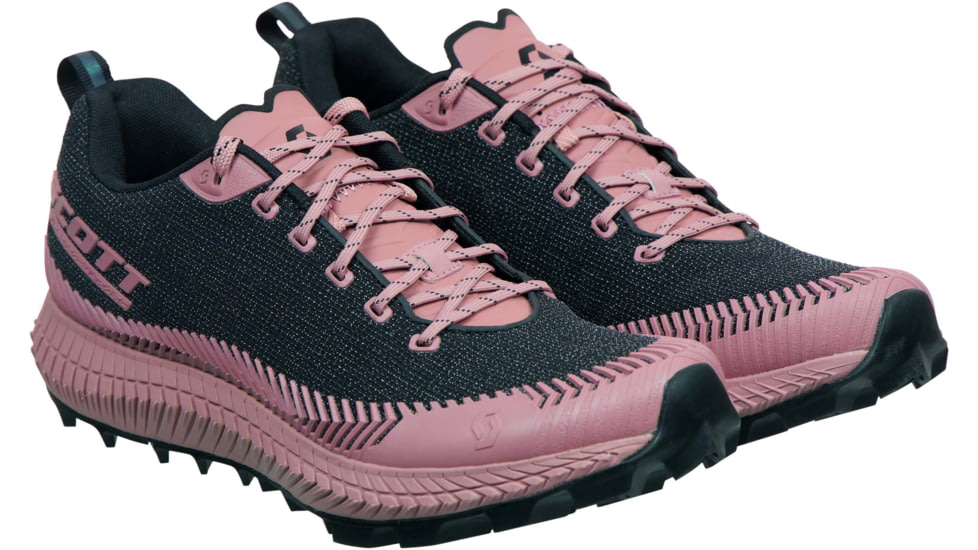 SCOTT Supertrac Ultra RC Shoes - Womens, Black/Crystal Pink, 7.5, 2676817167009-7.5