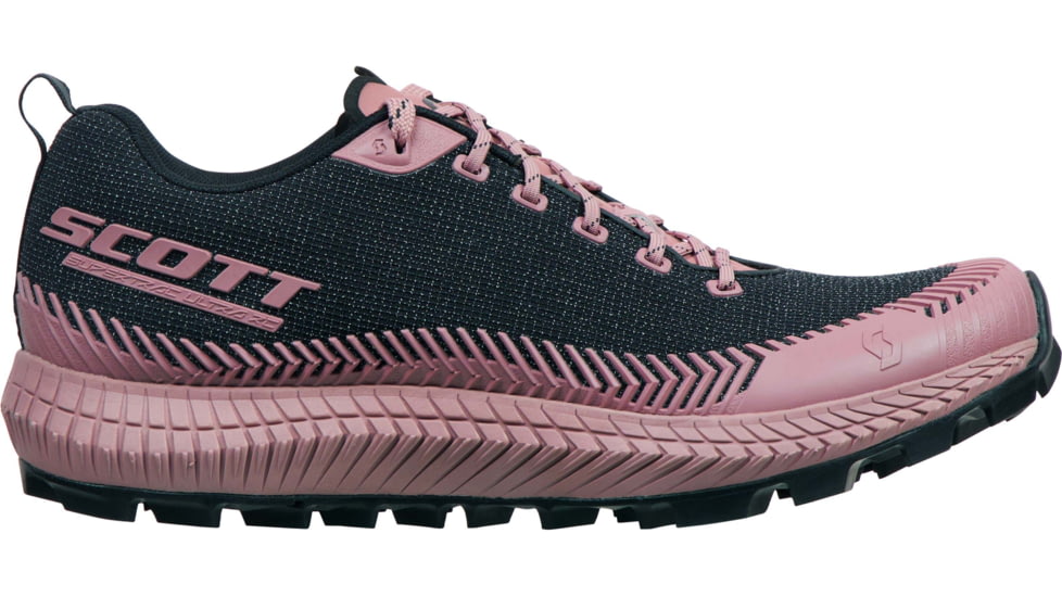 SCOTT Supertrac Ultra RC Shoes - Womens, Black/Crystal Pink, 7.5, 2676817167009-7.5
