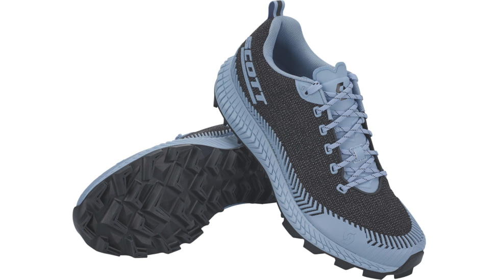 SCOTT Supertrac Ultra RC Shoes - Womens, Black/Glace Blue, 7, 2676816893008-7