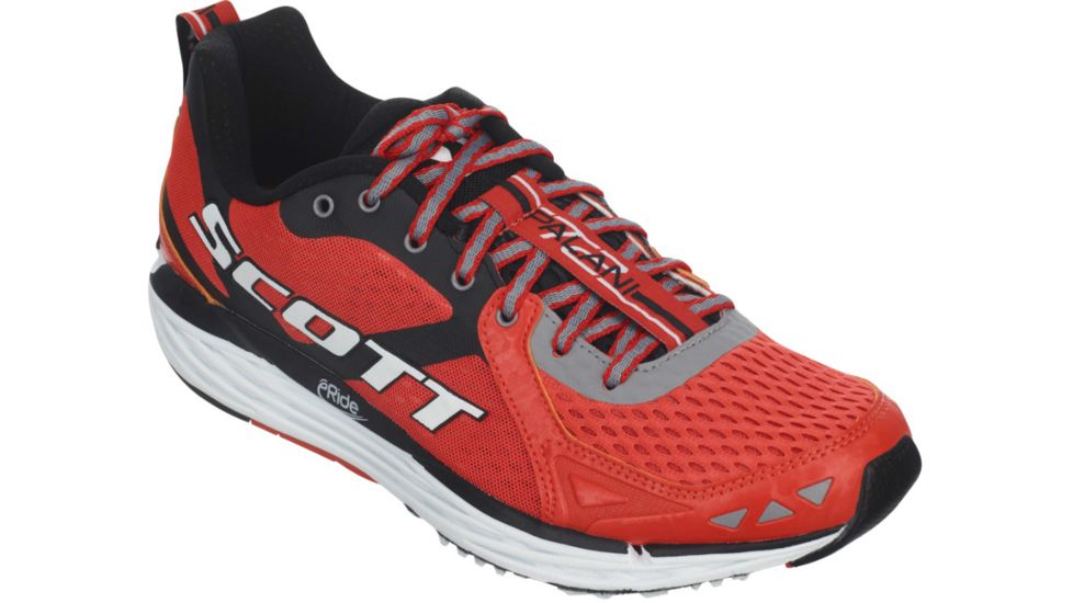 T2 Palani Road Running Shoe - Mens-Red/Black-Medium-9.5
