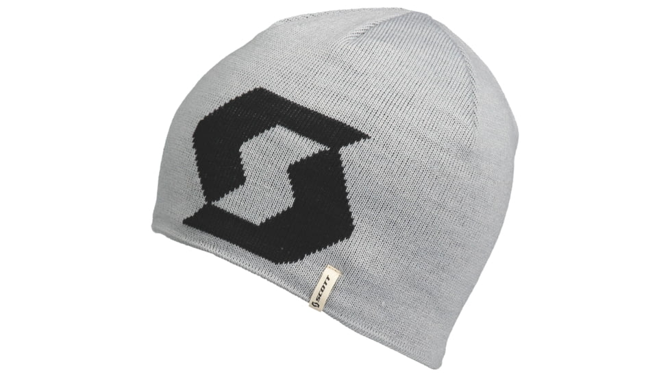 SCOTT Team 10 PAK-3 Beanie, Light Grey/Black, One Size, 2723061288222