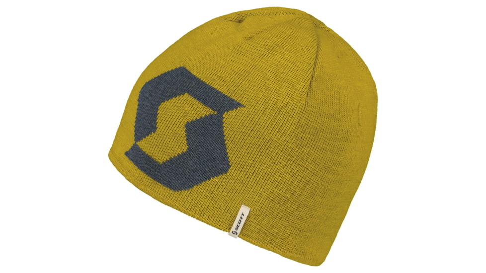 SCOTT Team 10 PAK-3 Beanie, Mellow Yellow/Metal Blue, One Size, 2723067376222