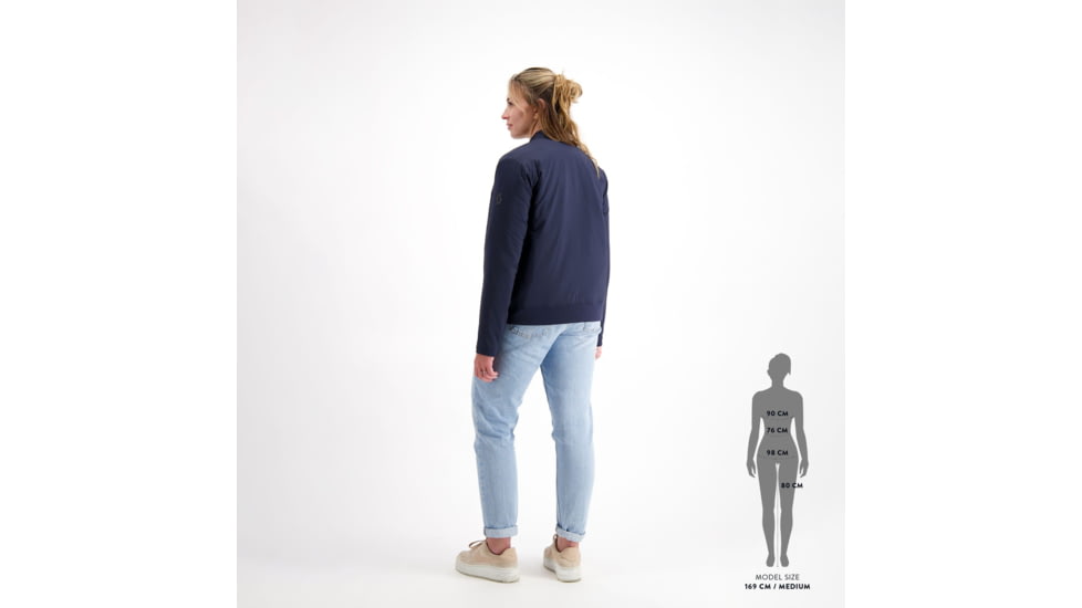 SCOTT Tech Bomber Jacket - Womens, Dark Blue, Medium, 4001220114010