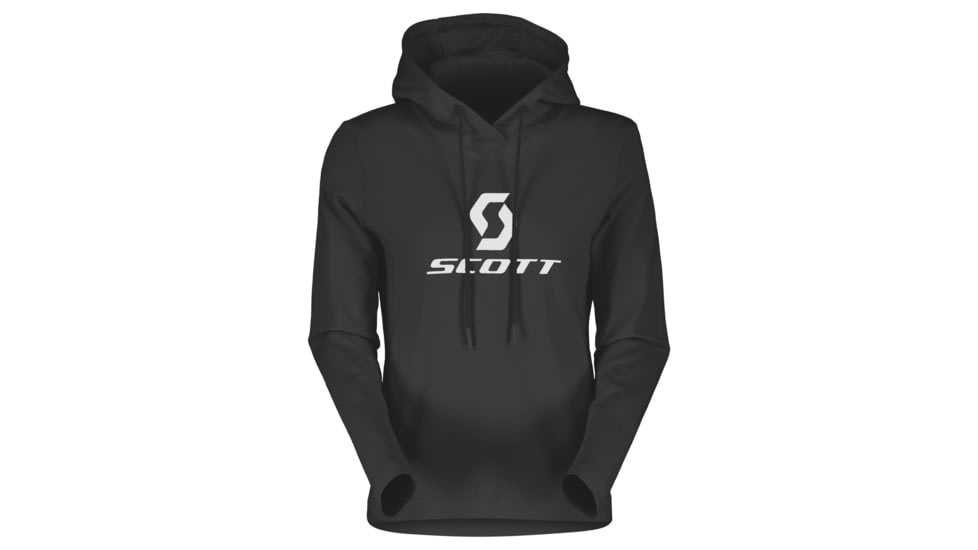 SCOTT Tech Hoody - Womens, Black, Small, 4032920001008