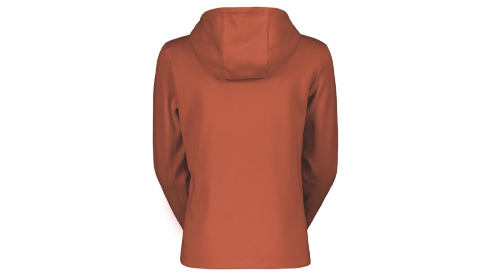 SCOTT Tech Hoody - Womens, Earth Red, Extra Small, 4032927368006